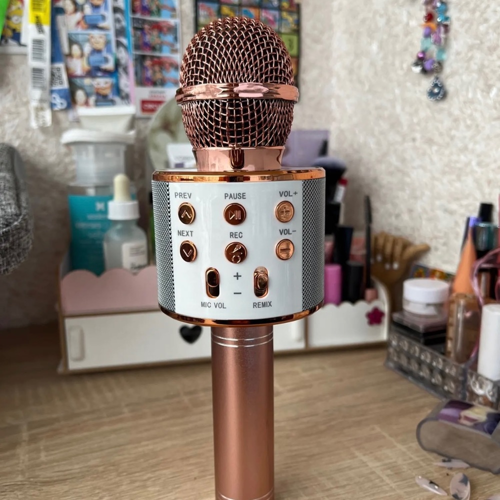 Bluetooth Microphone singing